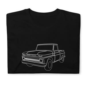 Chevy C-10 1963 Truck T-Shirt Softstyle Tee Shirt For Car Lovers Grandpa Dad Son Birthday Gift For Him