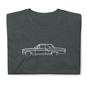 Fairlane Coupe 1964 T-Shirt Softstyle Tee Shirt For Car Lovers Grandpa Dad Son Birthday Gift For Him