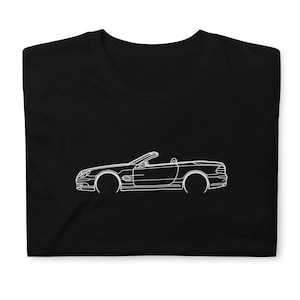 SL 55 AMG 2003 SL55 T-Shirt Softstyle Tee Shirt For Car Lovers Grandpa Dad Son Birthday Gift For Him
