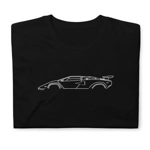 Countach T-Shirt Softstyle Tee Shirt For Car Lovers Grandpa Dad Son Birthday Gift For Him