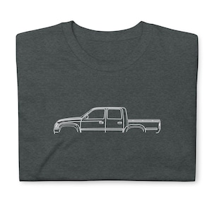 Hilux 2002 Truck T-Shirt Softstyle Tee Shirt For Car Lovers Grandpa Dad Son Birthday Gift For Him