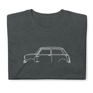 Mini Car Classic T-Shirt Softstyle Tee Shirt For Car Lovers Grandpa Dad Son Birthday Gift For Him