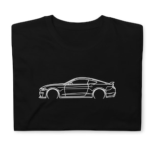 Mustang GT S550 T-Shirt Softstyle Tee Shirt For Car Lovers Grandpa Dad Son Birthday Gift For Him