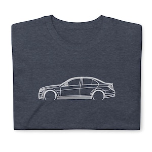 C63 AMG 2009 T-Shirt Softstyle Tee Shirt For Car Lovers Grandpa Dad Son Birthday Gift For Him