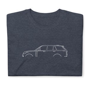 Range Rover 2022 T-Shirt Softstyle Tee Shirt For Car Lovers Grandpa Dad Son Birthday Gift For Him
