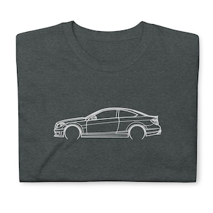 C63 AMG T-Shirt Softstyle Tee Shirt For Car Lovers Grandpa Dad Son Birthday Gift For Him