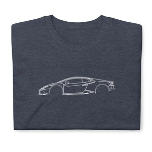Huracan T-Shirt Softstyle Tee Shirt For Car Lovers Grandpa Dad Son Birthday Gift For Him
