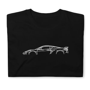 Corvette C8 Z06 T-Shirt Softstyle Tee Shirt For Car Lovers Grandpa Dad Son Birthday Gift For Him