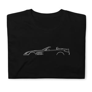 SLR Roadster R199 2003-2009 T-Shirt Softstyle Tee Shirt For Car Lovers Grandpa Dad Son Birthday Gift For Him