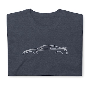 GT-R 2007-2012 T-Shirt Softstyle Tee Shirt For Car Lovers Grandpa Dad Son Birthday Gift For Him