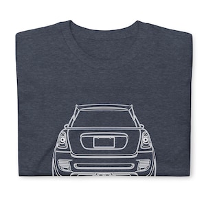 Mini Car T-Shirt Softstyle Tee Shirt For Car Lovers Grandpa Dad Son Birthday Gift For Him