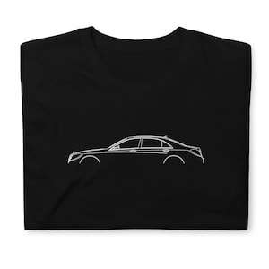 S-Class W222 2013-2020 T-Shirt Softstyle Tee Shirt For Car Lovers Grandpa Dad Son Birthday Gift For Him