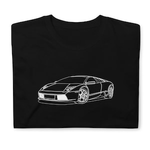 Murcielago T-Shirt Softstyle Tee Shirt For Car Lovers Grandpa Dad Son Birthday Gift For Him