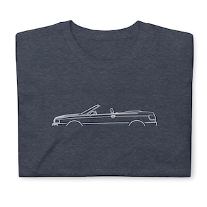 Cabriolet 1991-2000 T-Shirt Softstyle Tee Shirt For Car Lovers Grandpa Dad Son Birthday Gift For Him