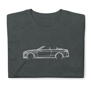 C63S Cabrio 2017 T-Shirt Softstyle T-Shirt für Auto-Liebhaber Opa Papa Sohn Geburtstagsgeschenk für ihn