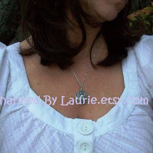 Sterling Sliver Elena Locket With Chain- Pre Order