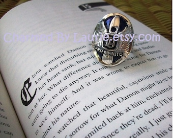 Salvatore Family Crest &quot;D&quot; Ring - Pre Order