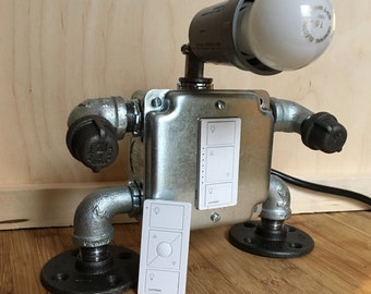 Robot Lamp (remote dimmer)