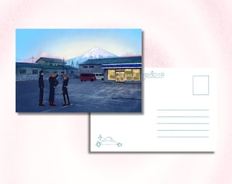JK Trio Mount Fuji Print/Postcard