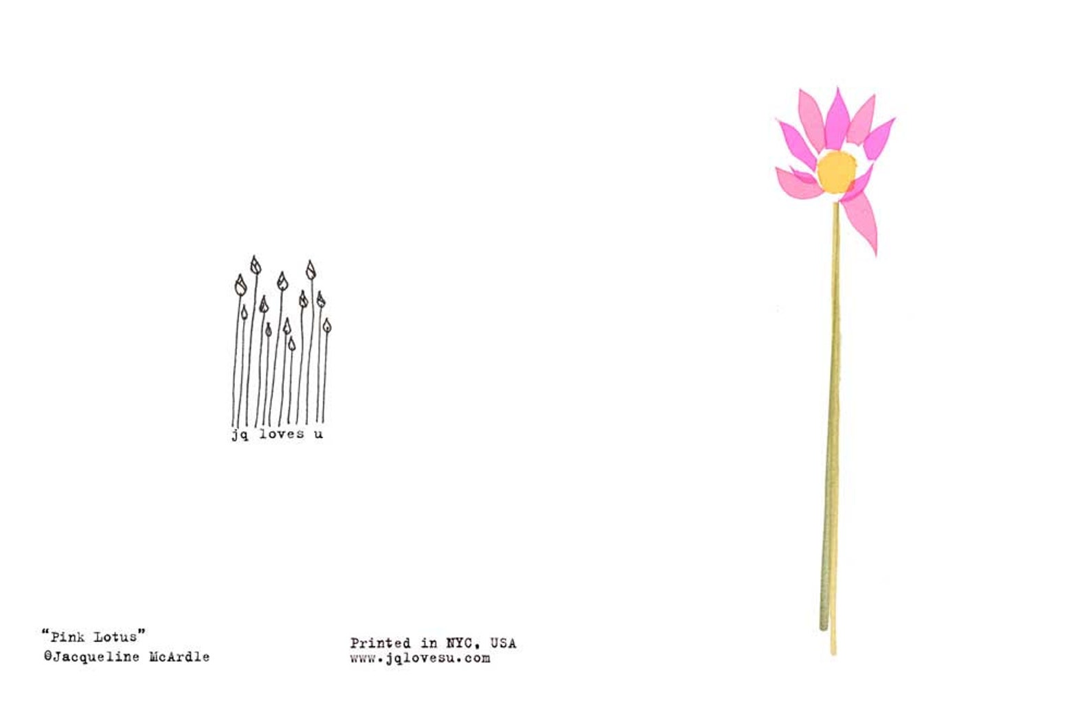 Lotus Flower Floral Note Card Set Boxed Note Card Set Blank Etsy