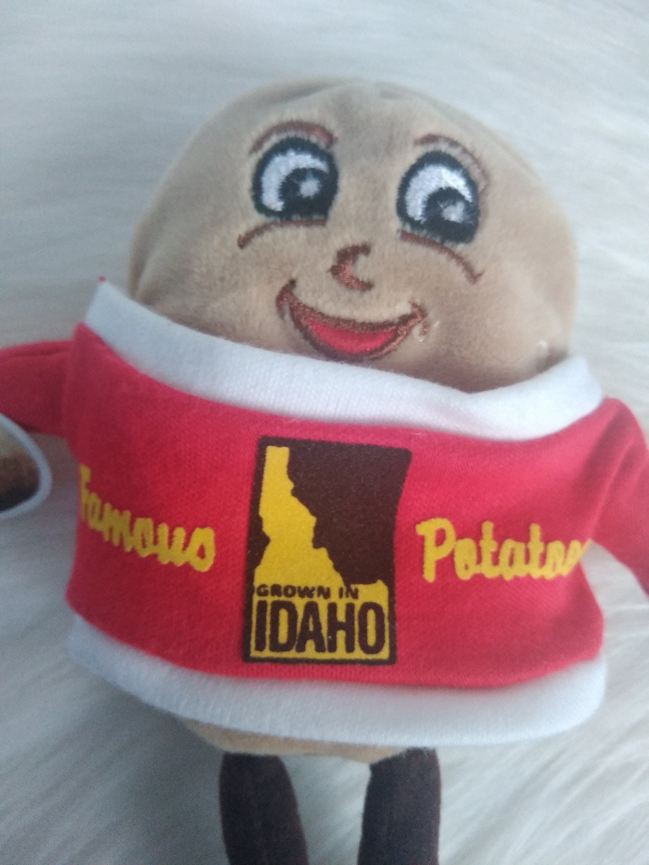 Vintage 2001 Spuddy Buddy Famous Idaho Potatoes Bean Bag Plush Etsy