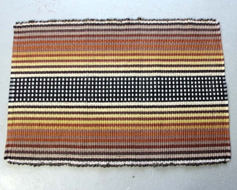 White rug scandinavian rug throw rug small rug runner rug Machine Washable Cotton Rag Rug 2' x 3' in Black | Etsy