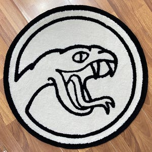 Custom Tufted Design Rugs | Customized tufting Shape Size Anime Rug | Personalized tuft Area Rug | Floor Carpet | Bedroom Living Area Rug image 12