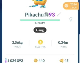 Pikachu Hawai Event | Scuba suit | Several available CP - 20K or 80K Ready- Pokemon Trade Go