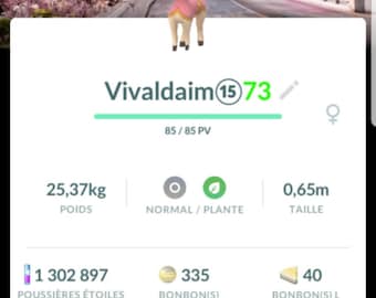 Deerling | Spring flowers Suit and Background |  Several available CP - 20K or 80K Ready- Pokemon Trade Go