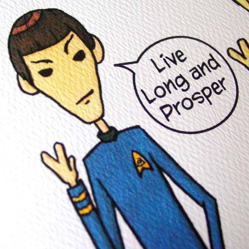 Star Trek Spock Babybody - Live Long And Prosper Vulcan Gruß