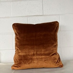 Silk Velvet Scatter Cushion | Dedar Italian Designer Fabric | Luxury Statement Pillow