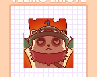 Teemo Animated Emote – Fire for Twitch & Discord (League of Legends)