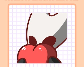 Hornet Emote Heart | Twitch & Discord (Hollow Knight)