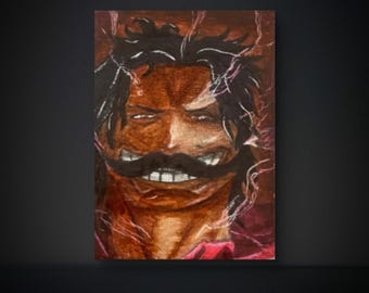Gold D Roger Original Magnetic Canva Poster Anime Wall Art Pirate King Print One Piece Decor Gift Manga Artwork Bedroom Office