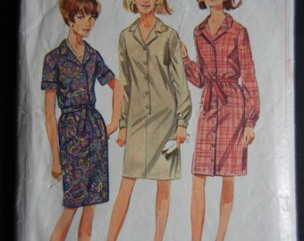 Simplicity Sewing Pattern 6698, Missses and Womens Dress, Size 14, Bust 34