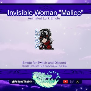 Mujer Invisible (Aspecto Malicia) Acecha en Discord y Twitch