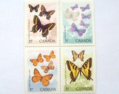 Butterfly Postage Stamps Canada 1989