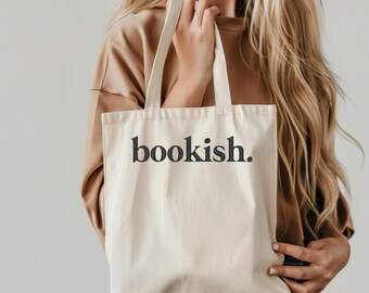 Embroidered! Bookish! Tote Bag