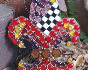 Whimsical Fleur-de-lis Mosaic