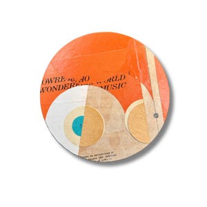 The Bauhaus Series I The Wonderful World of Music I Contemporary Wall Decor I Handmade Wall Art