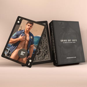 Jeu de cartes nu masculin pour enterrement de vie de jeune fille, jeu de boissons, enterrement de vie de jeune fille, jeux de douche nuptiale, cadeau amusant, cartes gay, jeu de poker