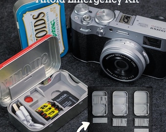 Fujifilm x100vi Altoid Emergency Kit Container (Battery SD Shutter)