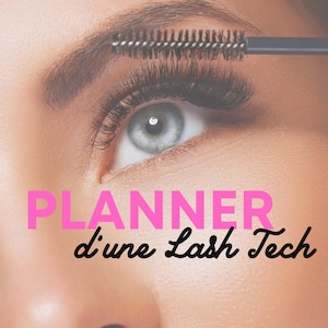 Planner d'une Lash Tech (Français)