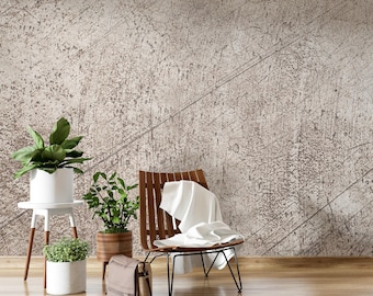 Concrete look wallpaper, Self-adhesive, modern wall decor, Peel and Stick, Concrete Mural, minimalistic wallpaper, vintage wallpaper, wall