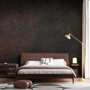 Dark Color Concrete Wallpaper, Marble Texture Grunge Wallpaper, Removable, Peel and Stick, Self Adhesive, Concrete Modern Wallpaper