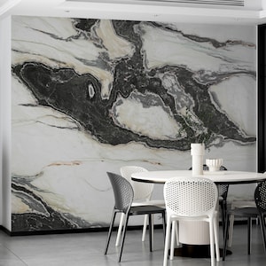 Granite Marble Wallpaper Peel and Stick, Abstract Art Wallpaper, Modern Wallpaper, Marble Texture Wallpaper, Removable Wallpaper