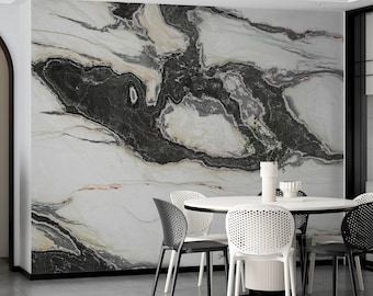 Granit-Marmor-Tapete schälen und aufkleben, Tapete der abstrakten Kunst, moderne Tapete, Marmor-Textur-Tapete, abnehmbare Tapete