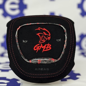Dodge Customizable  Embriodery Airbag Cover Charger/Challenger/Durango/Cherokee