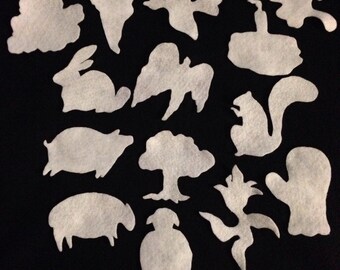 It Looked Like Spilt Milk Flannel Felt Board Story-Preschool