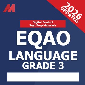EQAO Grade 3 Language Test Prep - EQAO Grade 3 Ontario Math and Language Practice Book